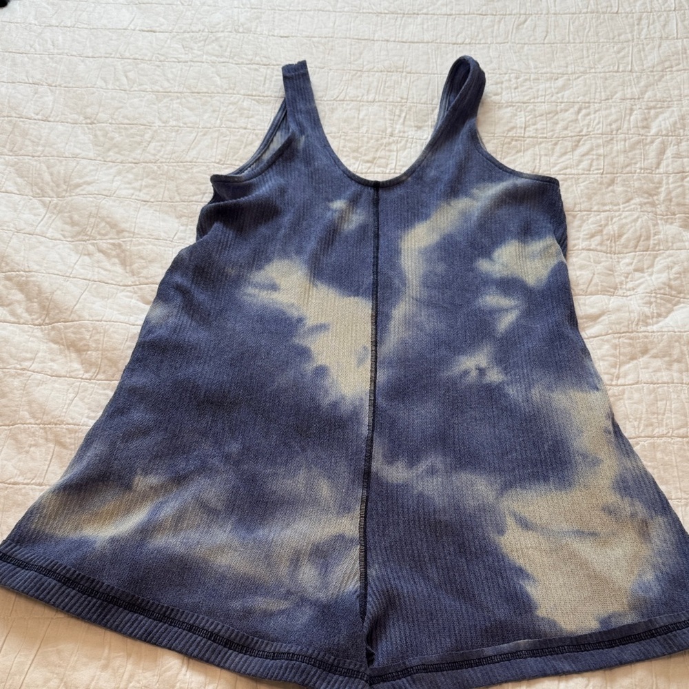 Knit Rompers‎ Ces femme Blue Tie Dye XS/S